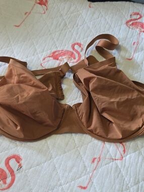 aerie Smooth Underwire Bra in Chestnut Brown